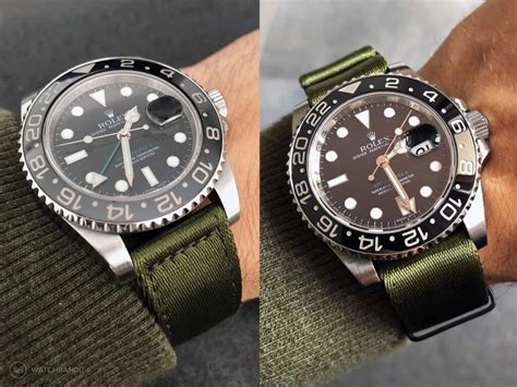 green nato strap rolex